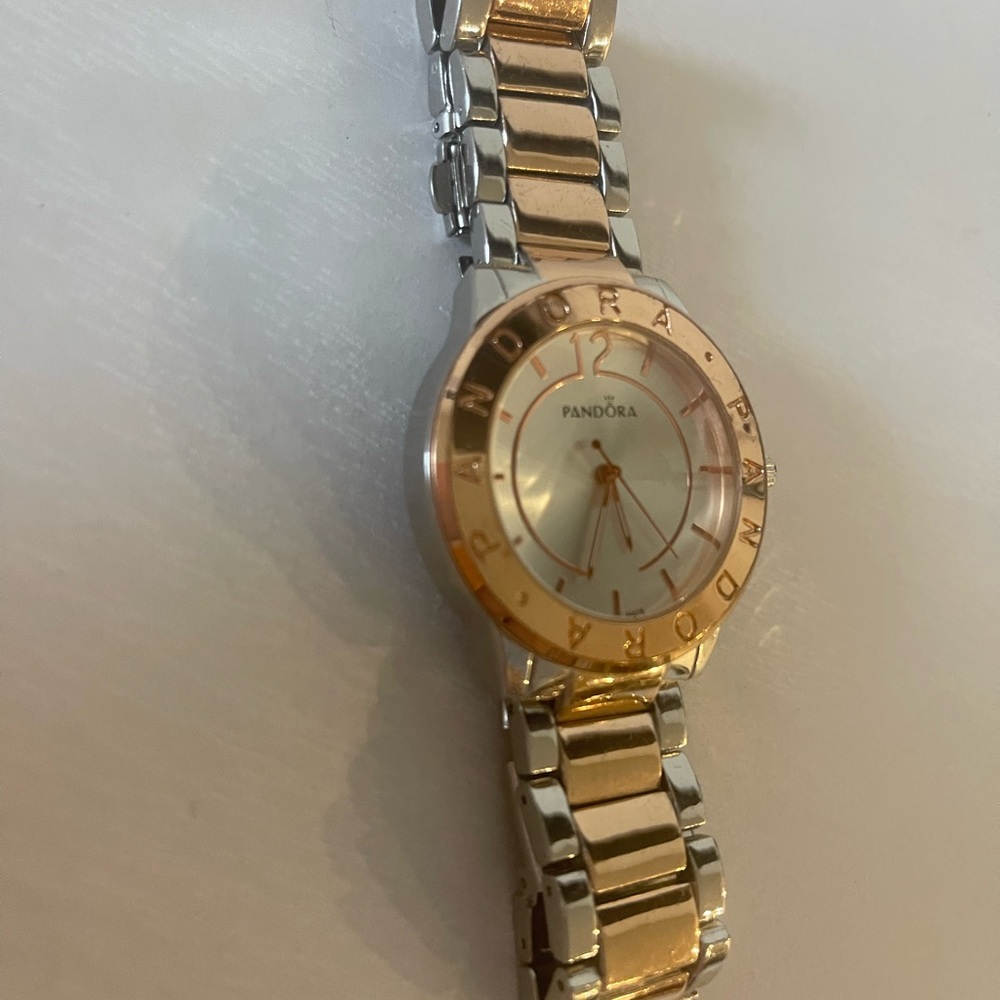 Pandora Watch Rose Gold Silver